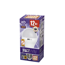 Лампа светод LED А60 Е27 220V 12W 5000К Jazzway PLED