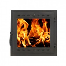 Дверка каминная ДТ-С 410 "Левада" 410*410*43 Рублит